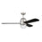 Craftmade Pill 52" Fan, Brushed Polished Nickel