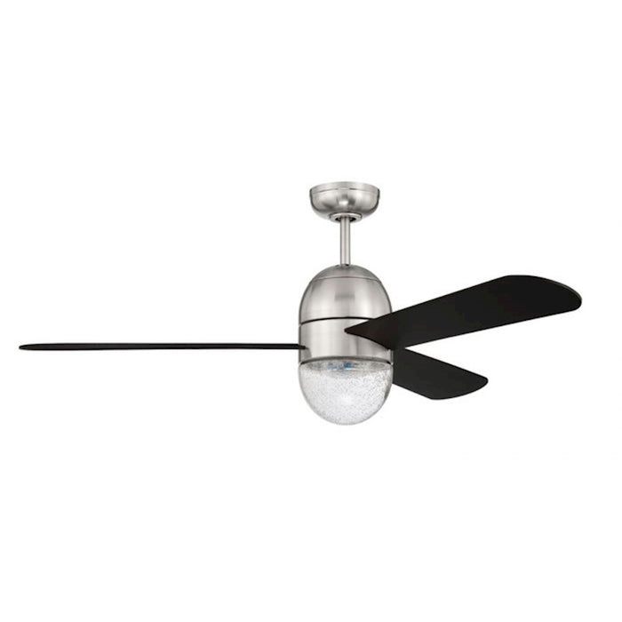 Craftmade Pill 52" Fan, Brushed Polished Nickel