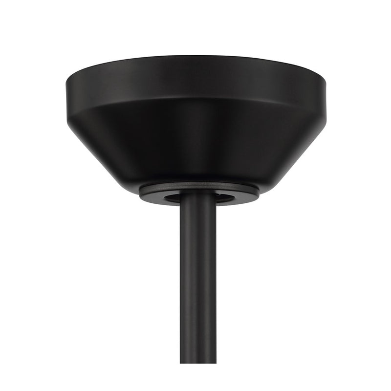 Craftmade ProvisionLt 52" Fan, Flat Black /Flat Black