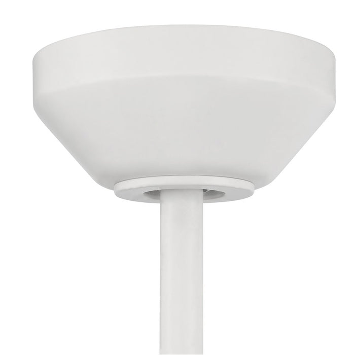 Craftmade ProvisionLt 52" Fan, Matte White/White
