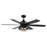 Craftmade Rugged 52" Ceiling Fan, Black