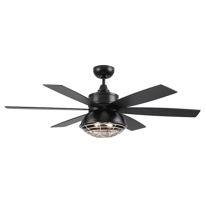 Craftmade Rugged 52" Ceiling Fan, Black