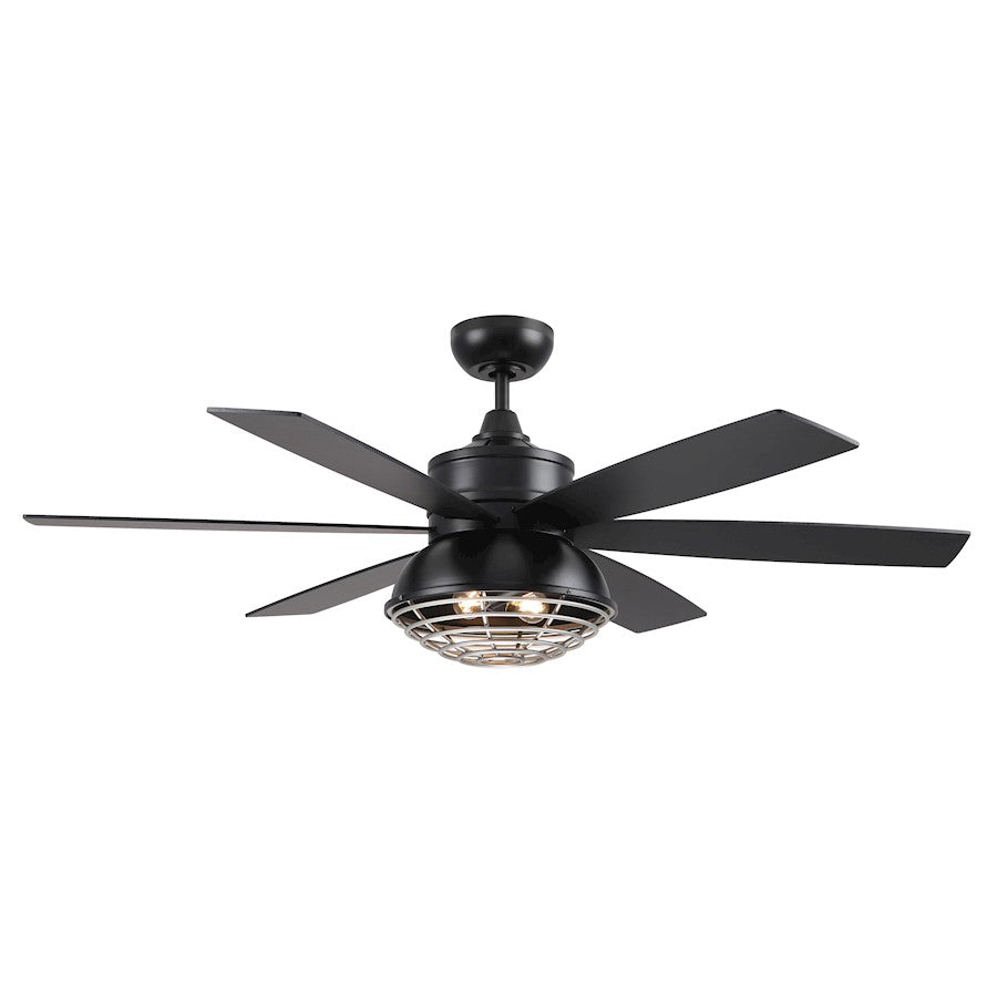 Craftmade Rugged 52" Ceiling Fan, Black