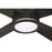 Craftmade Rhett 52" 4-Blade 1 Light Ceiling Fan, Flat Black