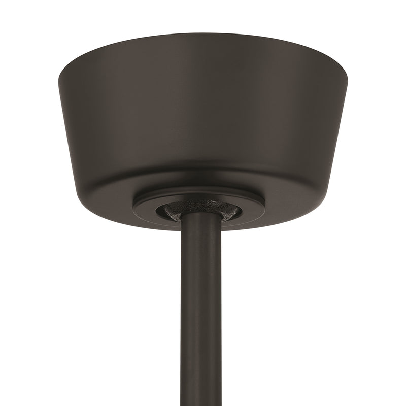 Craftmade Rhett 52" 4-Blade 1 Light Ceiling Fan, Flat Black