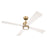 Craftmade Rhett 52" 4-Blade 1 Light Ceiling Fan, Satin Brass