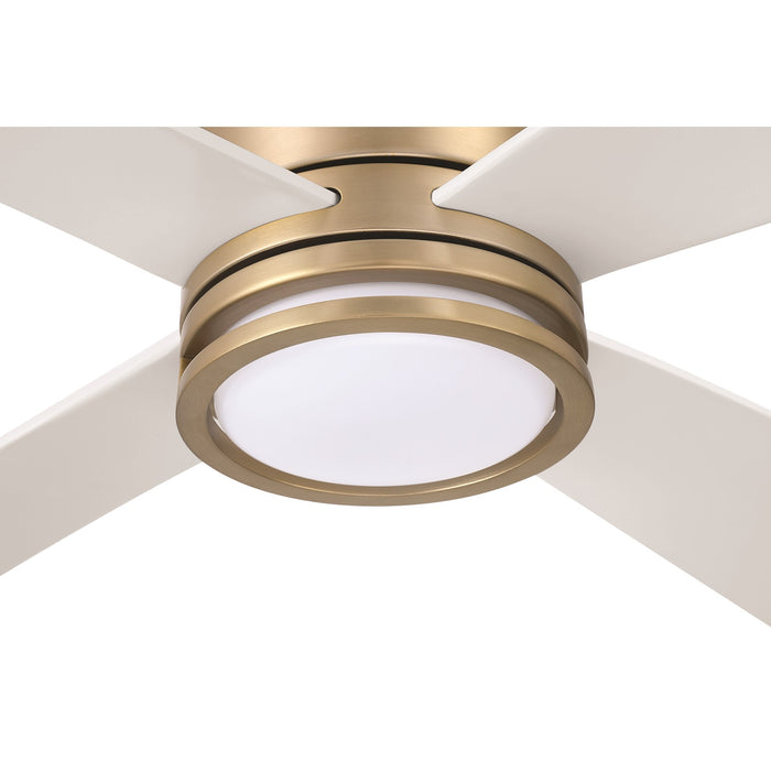 Craftmade Rhett 52" 4-Blade 1 Light Ceiling Fan, Satin Brass
