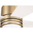 Craftmade Rhett 52" 4-Blade 1 Light Ceiling Fan, Satin Brass