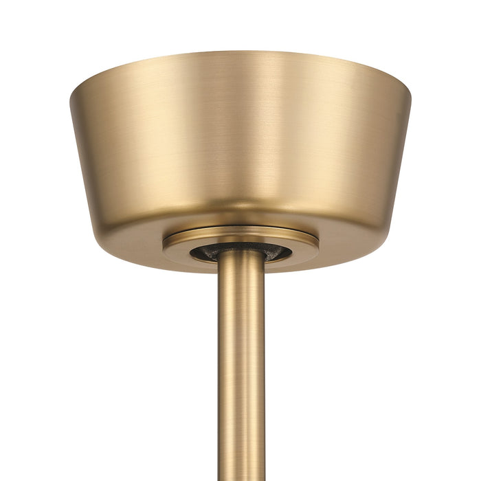 Craftmade Rhett 52" 4-Blade 1 Light Ceiling Fan, Satin Brass
