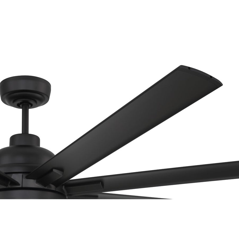 Craftmade Rush 65 1Lt 65" Fan, Flat Black /Flat Black