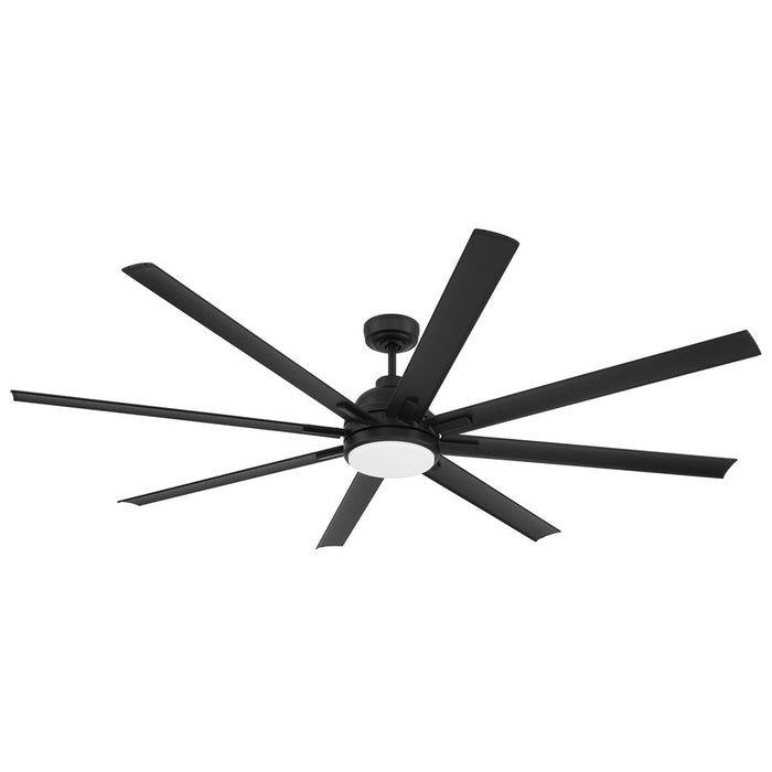 Craftmade Rush 72 1Lt 72" Fan, Flat Black /Flat Black