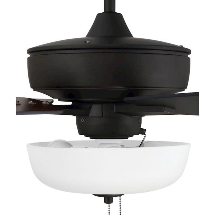 Craftmade Super Pro 111 60" Fan With Blades, White Bowl Light Kit
