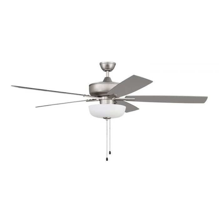 Craftmade Super Pro 60" Fan With Blades, Low Profile Light Kit