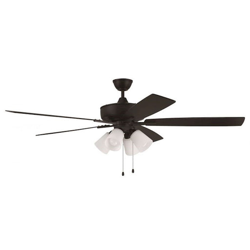 Craftmade Super Pro 114 60" Fan with Blades, 4 Light Kit