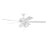 Craftmade Super Pro 114 60" Fan with Blades, 4 Light Kit