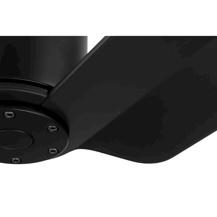 Craftmade 56" Sleek, Black/Black Blades