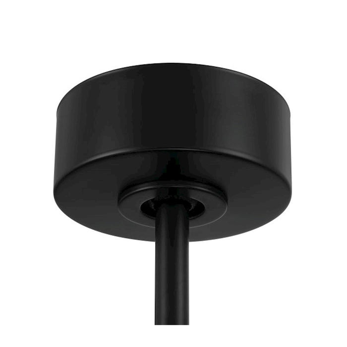 Craftmade 56" Sleek, Black/Black Blades