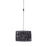 Craftmade Portable Swag Pendant with Paper Tape Shade, Flat Black