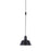 Craftmade Portable Swag Pendant with Metal Shade, Flat Black