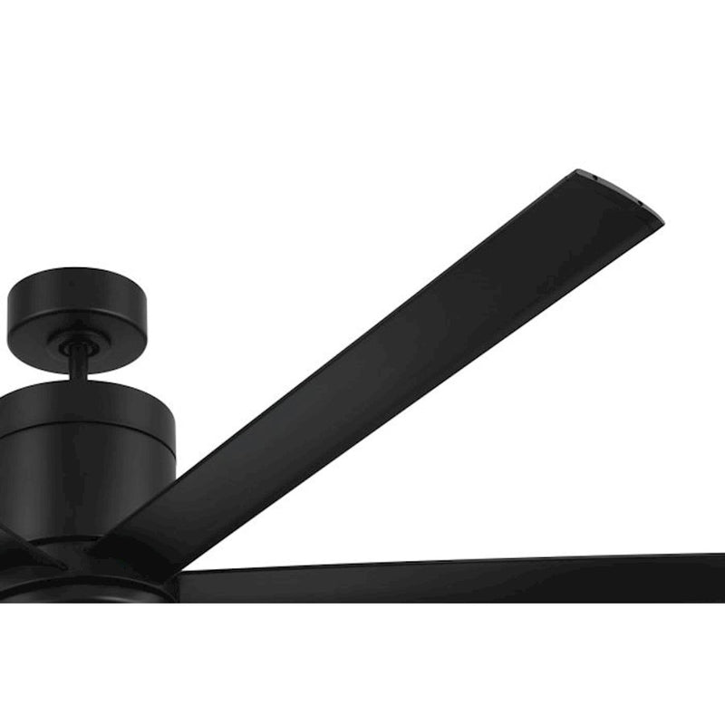 Craftmade 65" Tate, Black/Black Blades/Frost White
