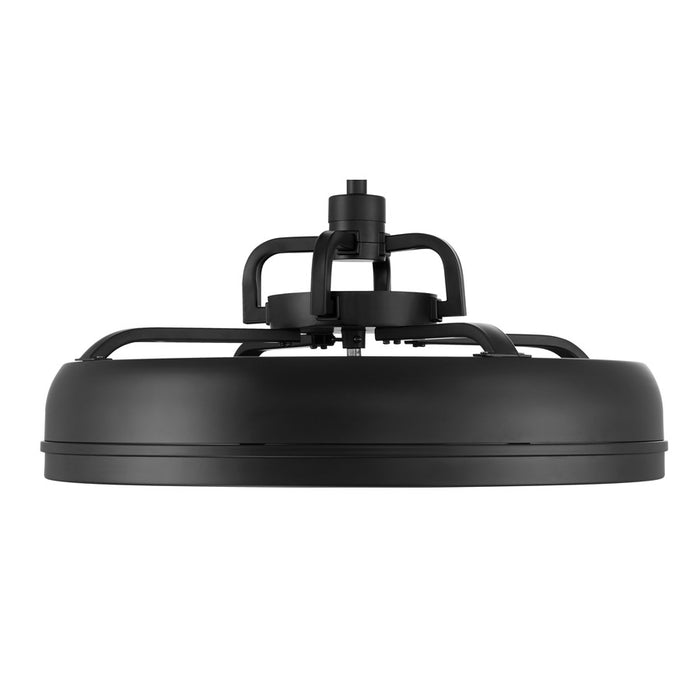 Craftmade Taylor 1Lt 20" Fan, Flat Black /Clear Acrylic