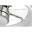 Craftmade Taylor 1Lt 20" Fan, White/Nickel/Clear Acrylic