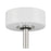 Craftmade Taylor 1Lt 20" Fan, White/Nickel/Clear Acrylic