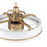 Craftmade Taylor 1Lt 20" Fan, White/Satin Brass/Clear Acrylic