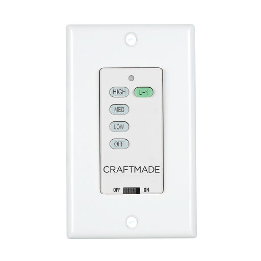 Craftmade Universal Intelligent Wall Control Only White
