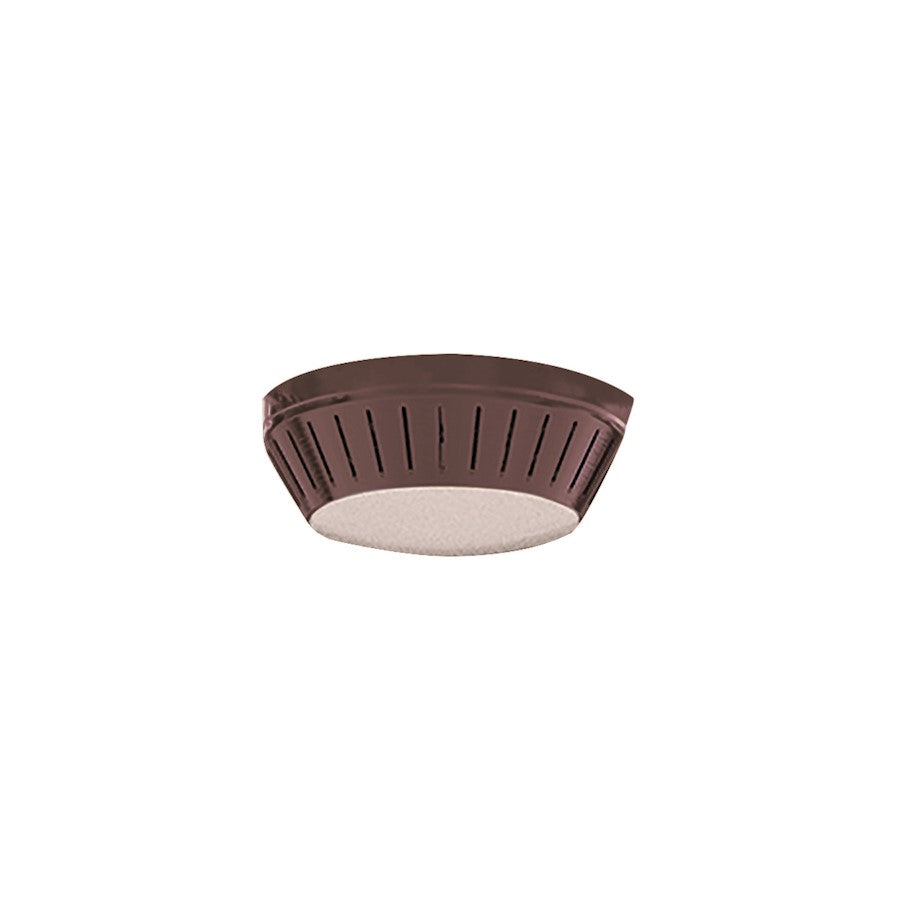 Craftmade Windswept Light Kit Espresso With White Frost Glass