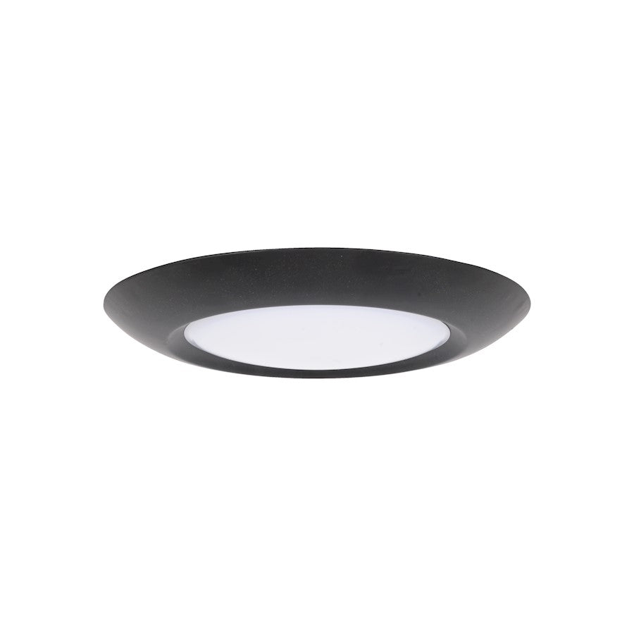 Craftmade LED Flush Mount, Flat Black