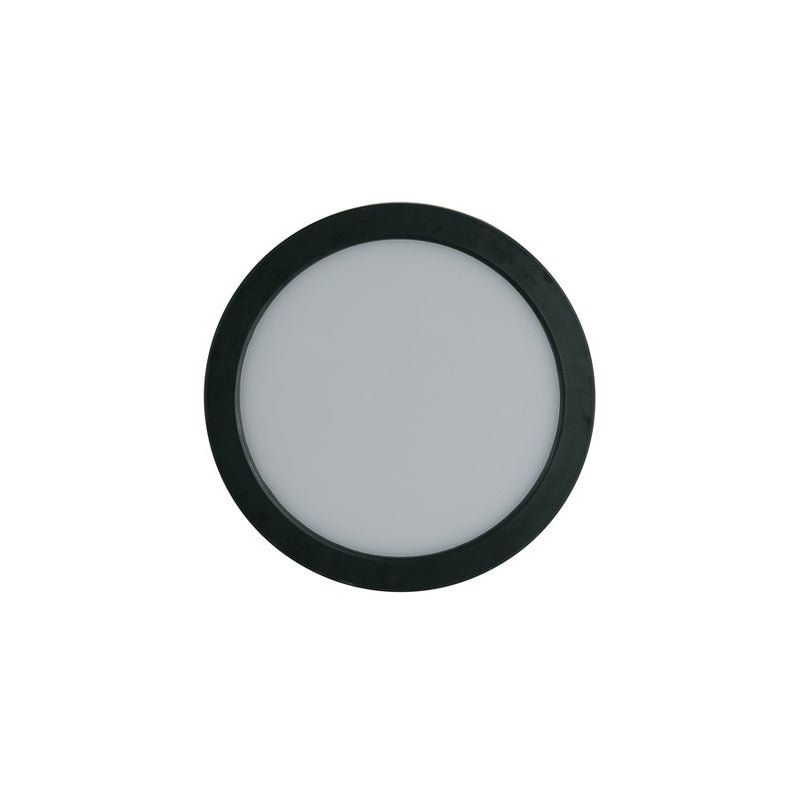 Craftmade Slim Line II 7" LED Pancake Flush, Black/2700-5000K