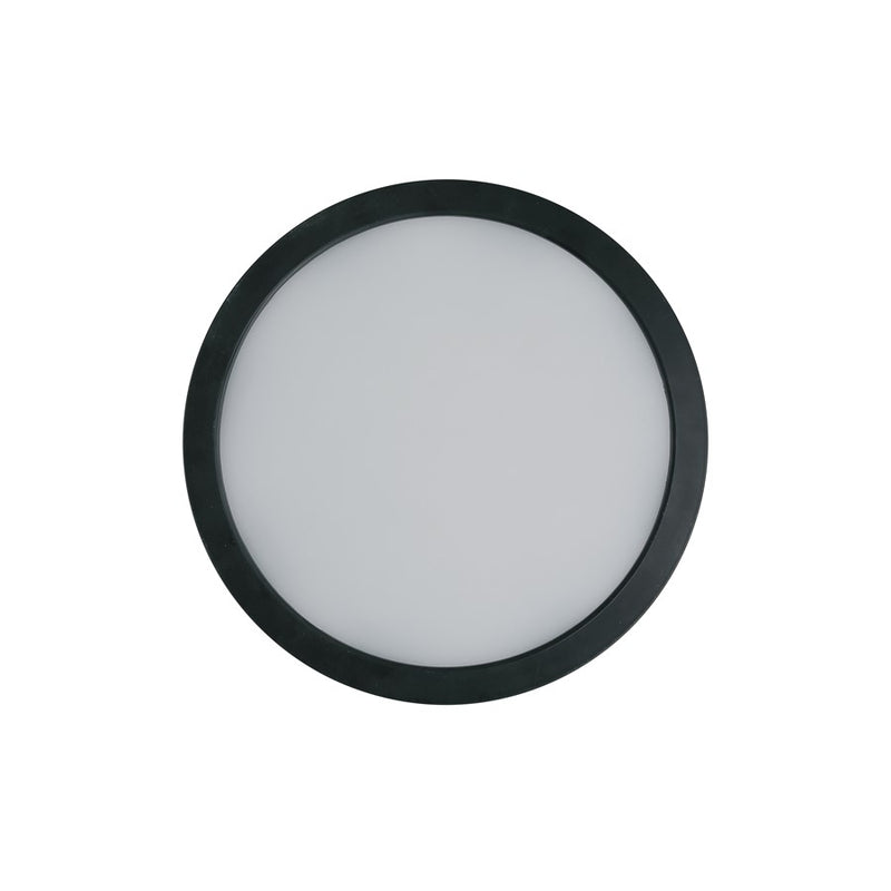 Craftmade Slim Line II 9" LED Pancake Flush, Black/2700-5000K