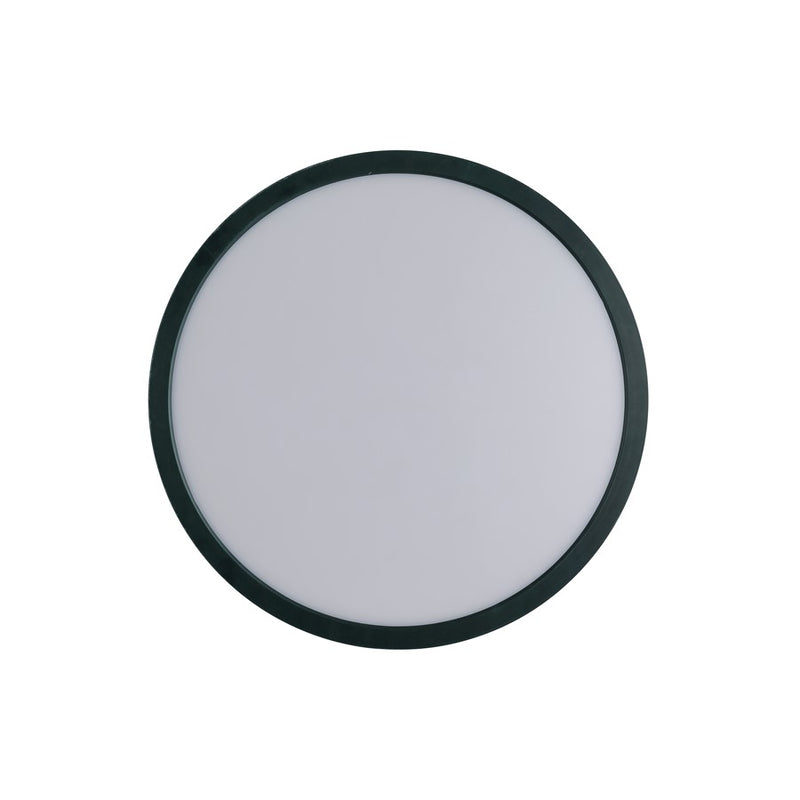 Craftmade Slim Line II 15" LED Pancake Flush, Black/2700-5000K
