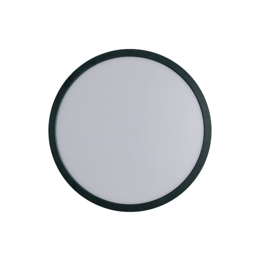 Craftmade Slim Line II 15" LED Pancake Flush, BK/2700-5000K - X9415-FB-LED-5CCT