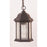 Craftmade Hex Style Small Outdoor Pendant Textured Matte Black