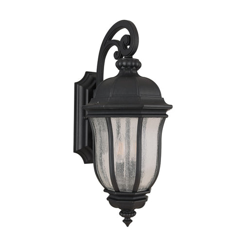 Craftmade Harper 2 Light Medium Outdoor Wall Lantern, Textured Black