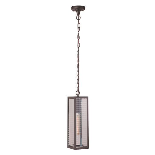 Craftmade Deka 1 Light Large Outdoor Pendant Midnight
