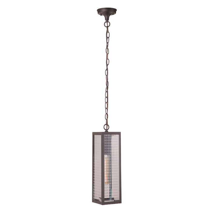 Craftmade Deka 1 Light Large Outdoor Pendant Midnight