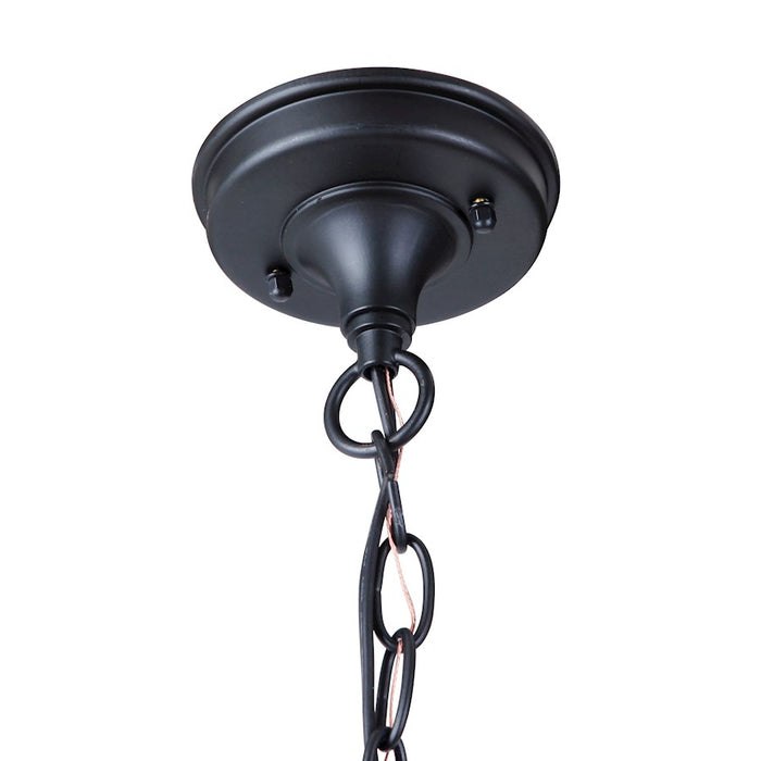 Craftmade Deka 1 Light Large Outdoor Pendant Midnight
