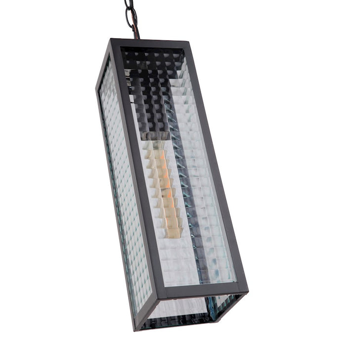 Craftmade Deka 1 Light Large Outdoor Pendant Midnight