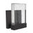 Craftmade Aria Ii Medium Outdoor Wall Lantern Matte Black