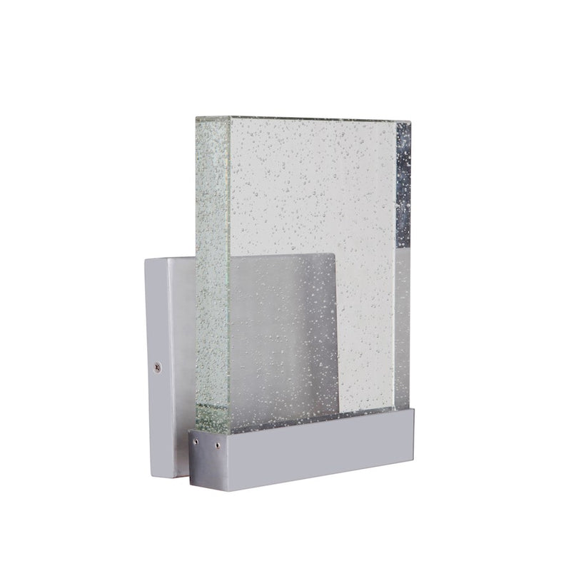 Craftmade Aria Ii Outdoor Wall Lantern Satin Aluminum