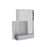 Craftmade Aria Ii Outdoor Wall Lantern Satin Aluminum
