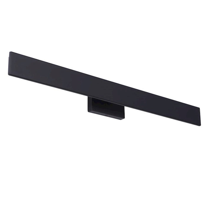 Craftmade Rens 1 Lt 32" Outdoor LED Wall Lantern, Midnight/Clear