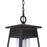 Craftmade Becca 1 Light Large Outdoor Pendant Textured Matte Black