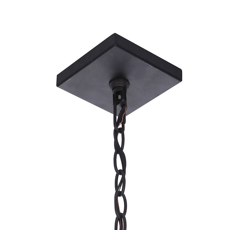Craftmade Becca 1 Light Large Outdoor Pendant Textured Matte Black