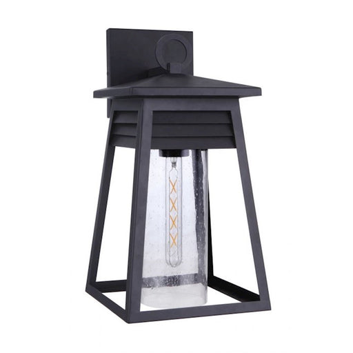 Craftmade Becca 1 Light Outdoor Lantern Textured Matte Black