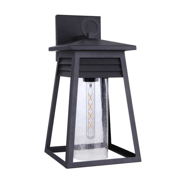Craftmade Becca 1 Light Outdoor Lantern Textured Matte Black