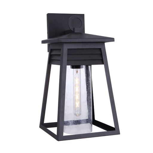 Craftmade Becca 1 Light Outdoor Lantern Textured Matte Black
